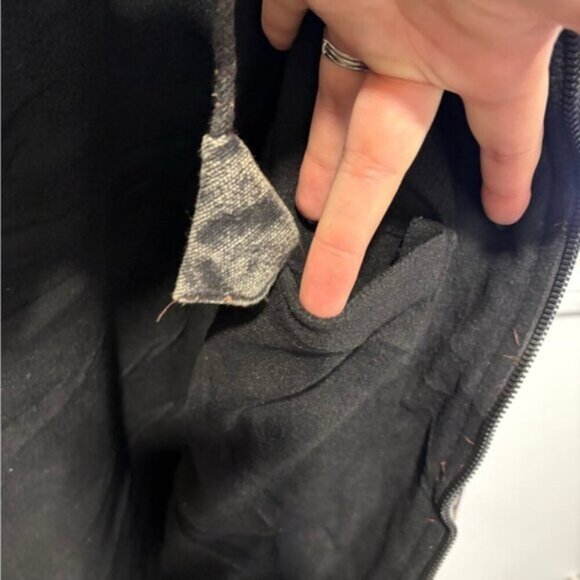 Hippie Boho Vintage Retro Cotton Symbols Fleece Lined Jacket Festival Nepalese - Picture 9 of 11